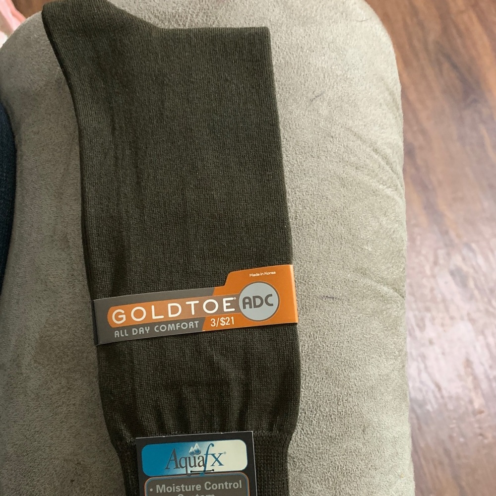 Gold Toe All Day Comfort Socks - Dark Green